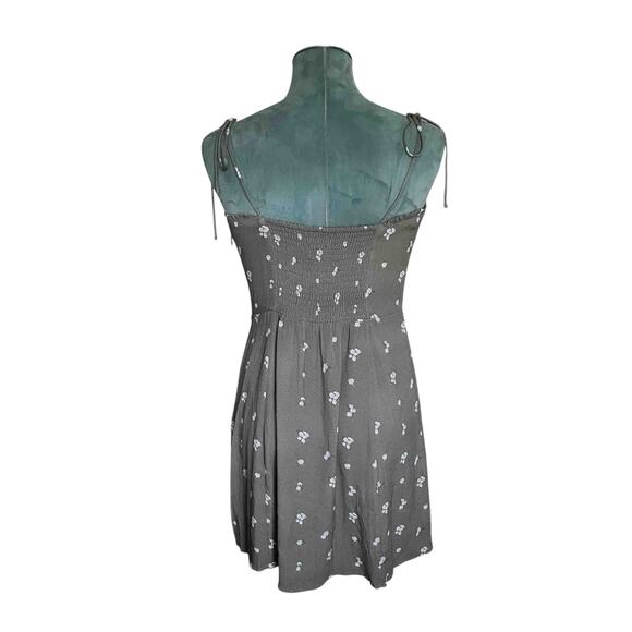 NWT Womens Wilfred Sweetheart Bustier Mini Fable Dress Bitter Sage Floral Sze 10 - Picture 5 of 11